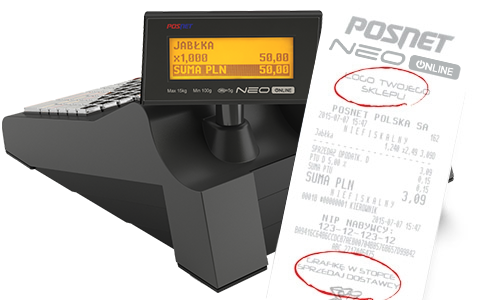 Kasa fiskalna Posnet NEO Online LAN